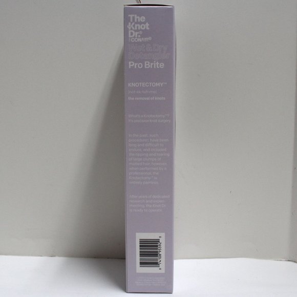 New The Knot Dr. For Conair Pro Brite Wet & Dry Detangler Brush - Picture 4 of 16